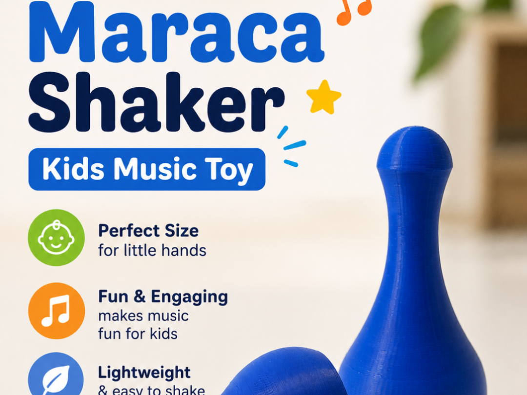 Mini Maraca Shaker - Kids Music Toy