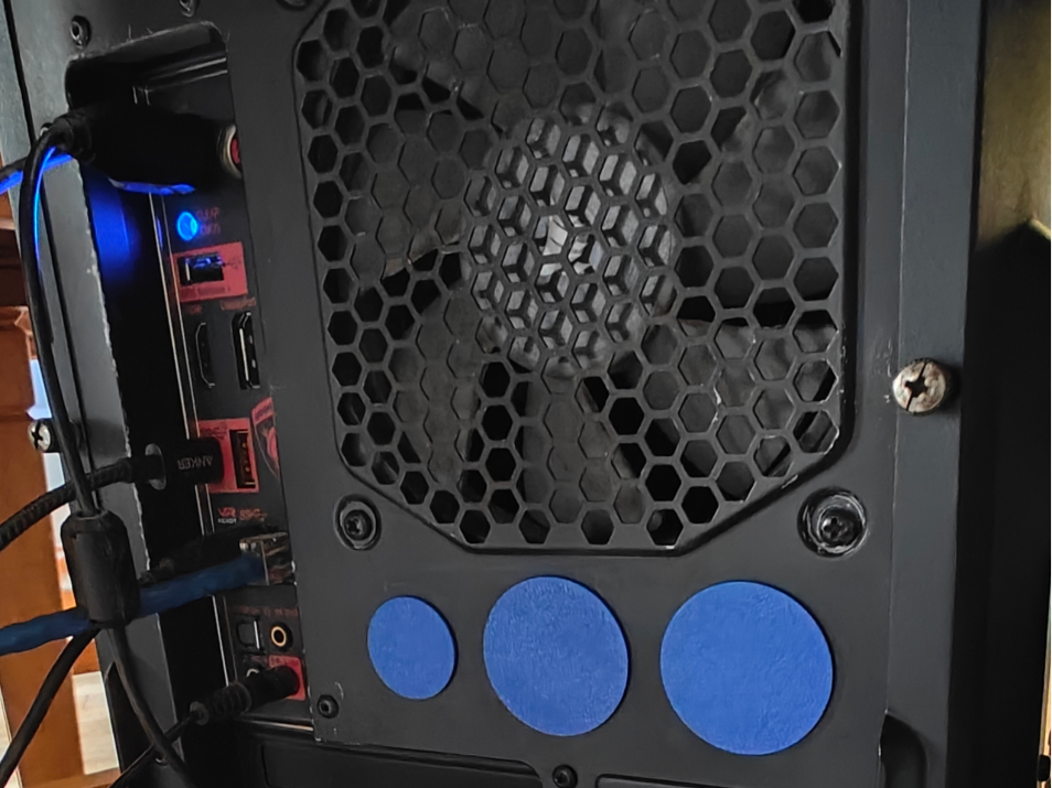 HAF 912 Watercooling Outlet Covers