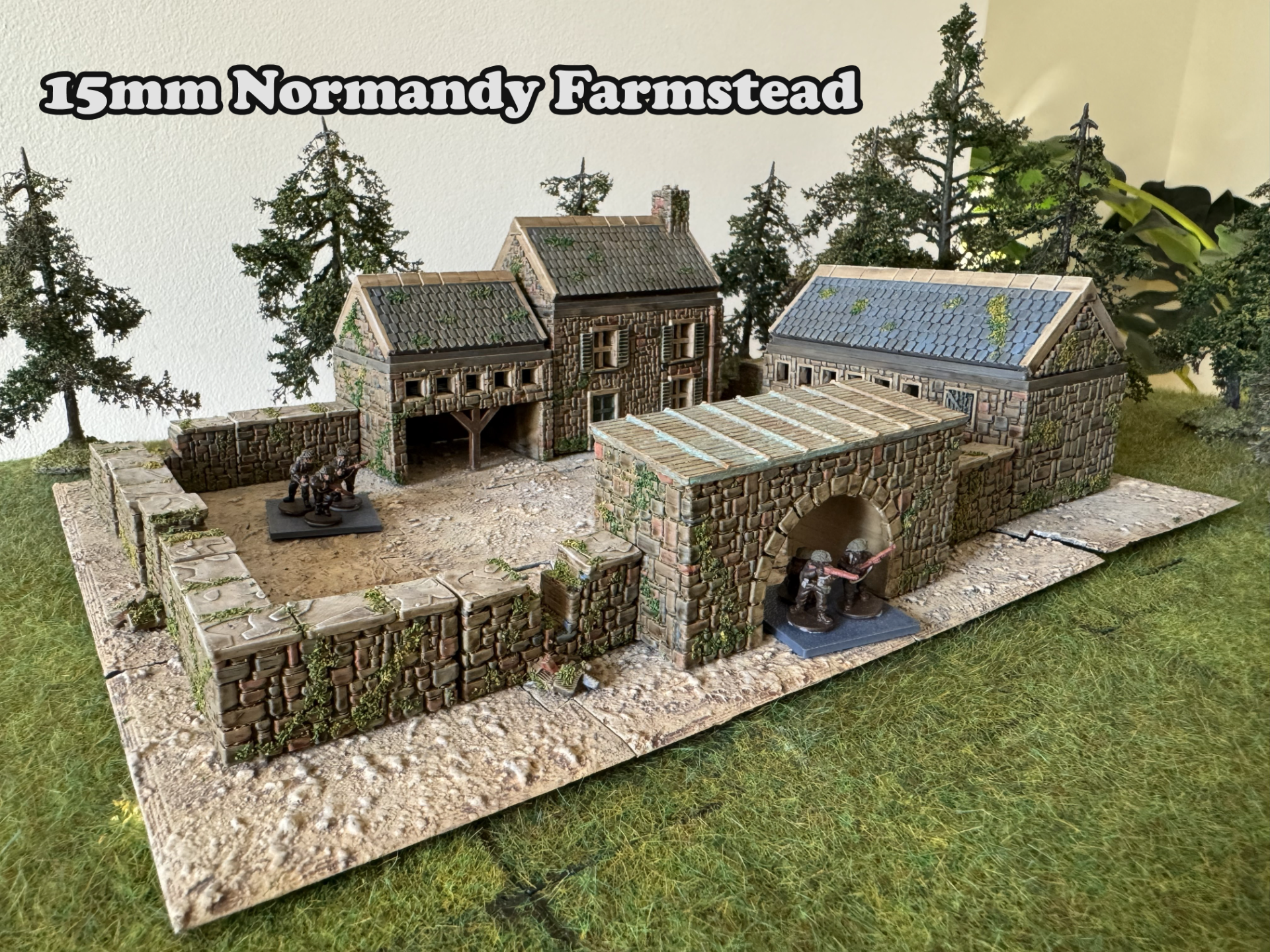 15mm WW2 Normandy Farmstead