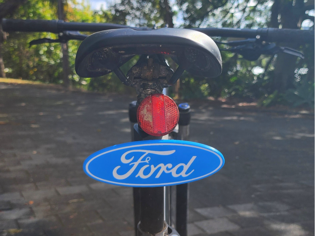 Ford Logo Bike Attachment