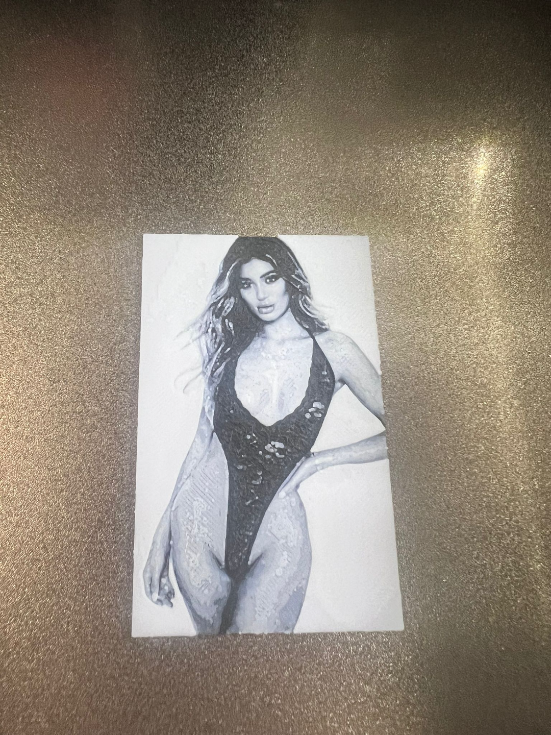 lady black lace body suit