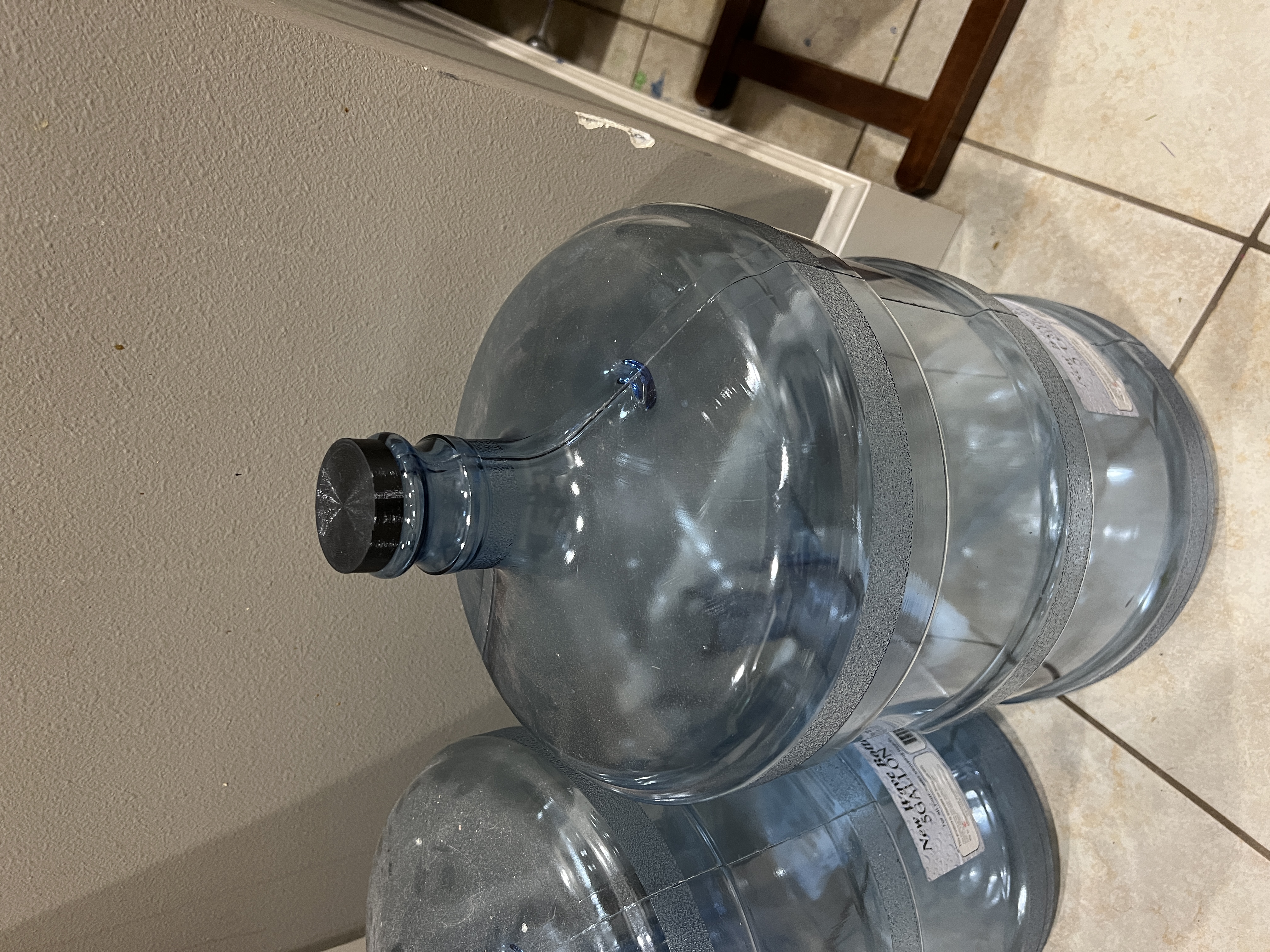 Water bottle screw cap