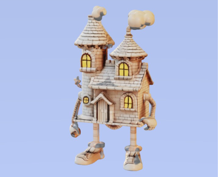 Howl’s Moving Castle - Stylized 3D Model