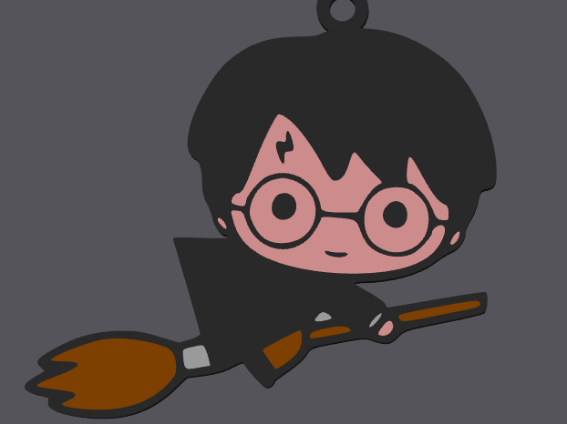 Harry Potter Keychain