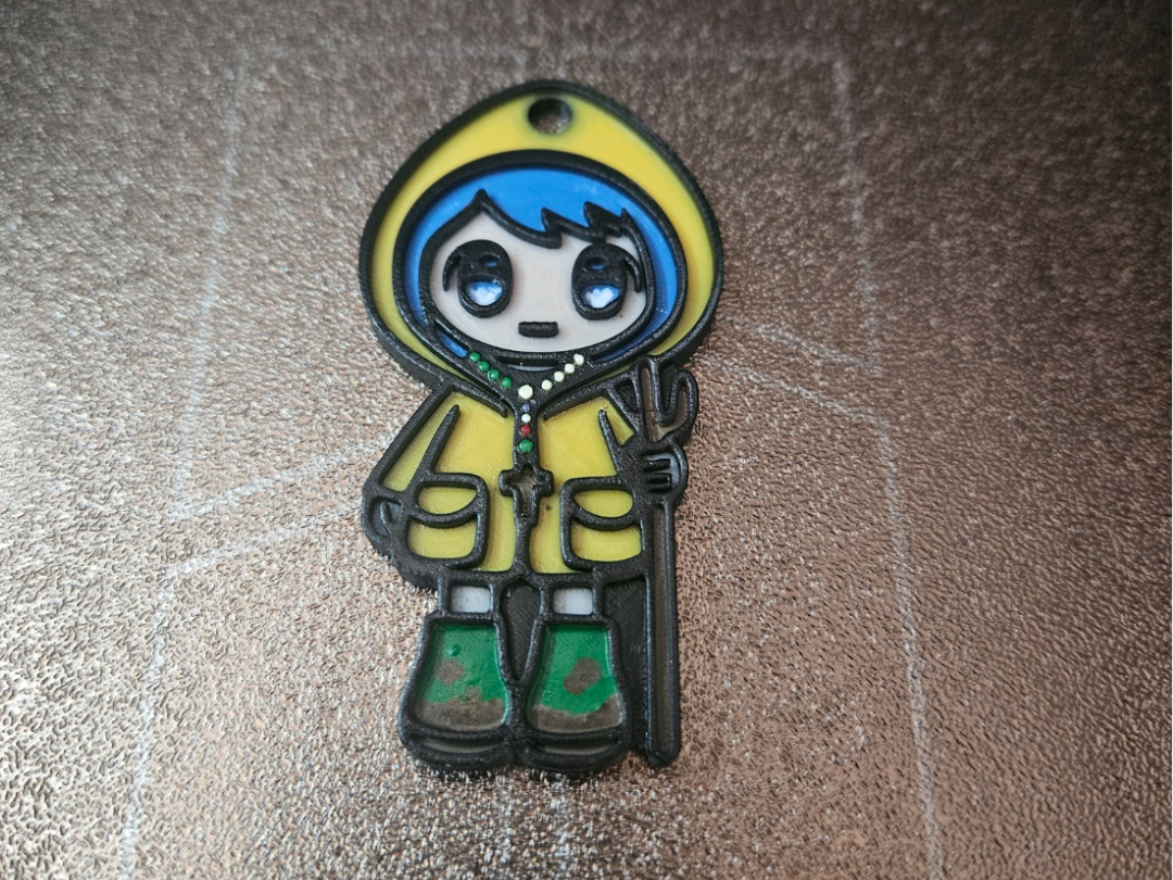 Luce mascotte giubileo keychain