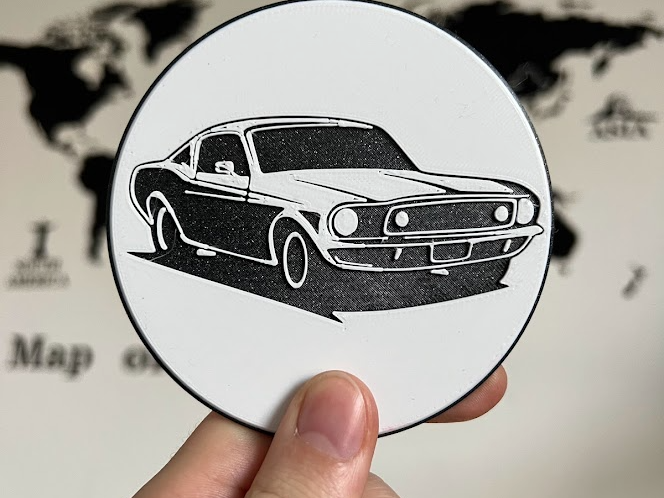 Ford Mustang Coaster