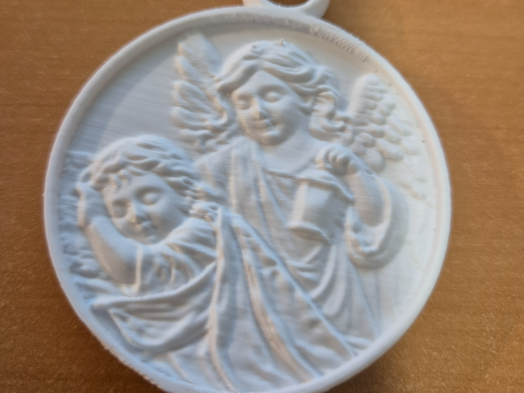 MEDALLA ANGEL DE LA GUARDA