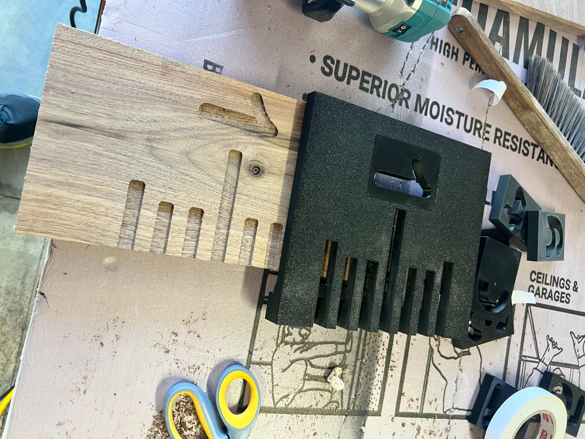 Growth Chart Router Template 6'
