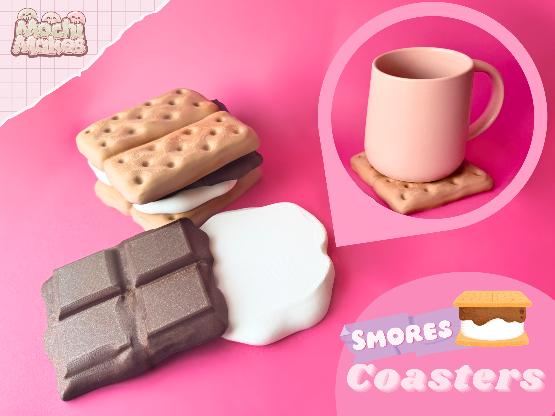 Smores Coasters!