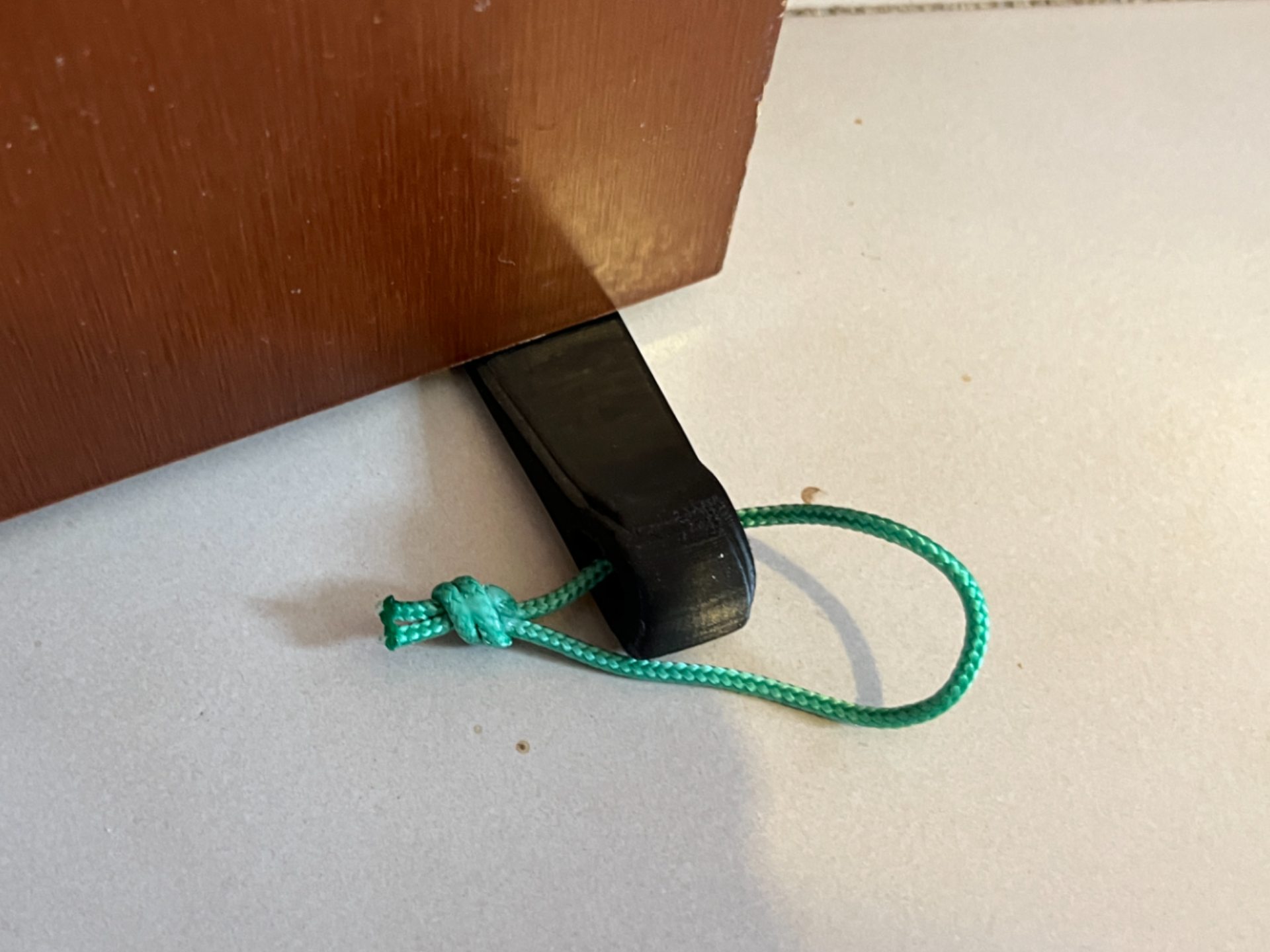 Ultra-Light Door Stop | Non-Slip Rubber Band Grip