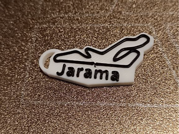 llavero Jarama circuito