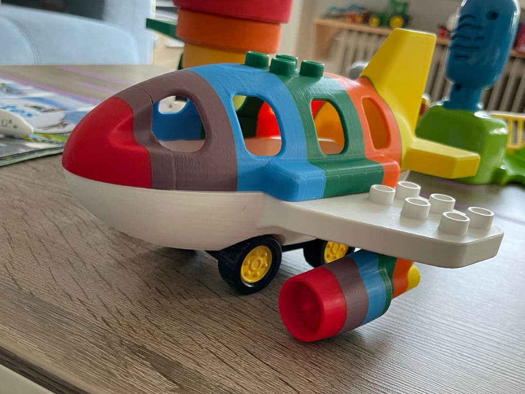 Duplo Plane Engine V2 bunt oder Condor Neo Style