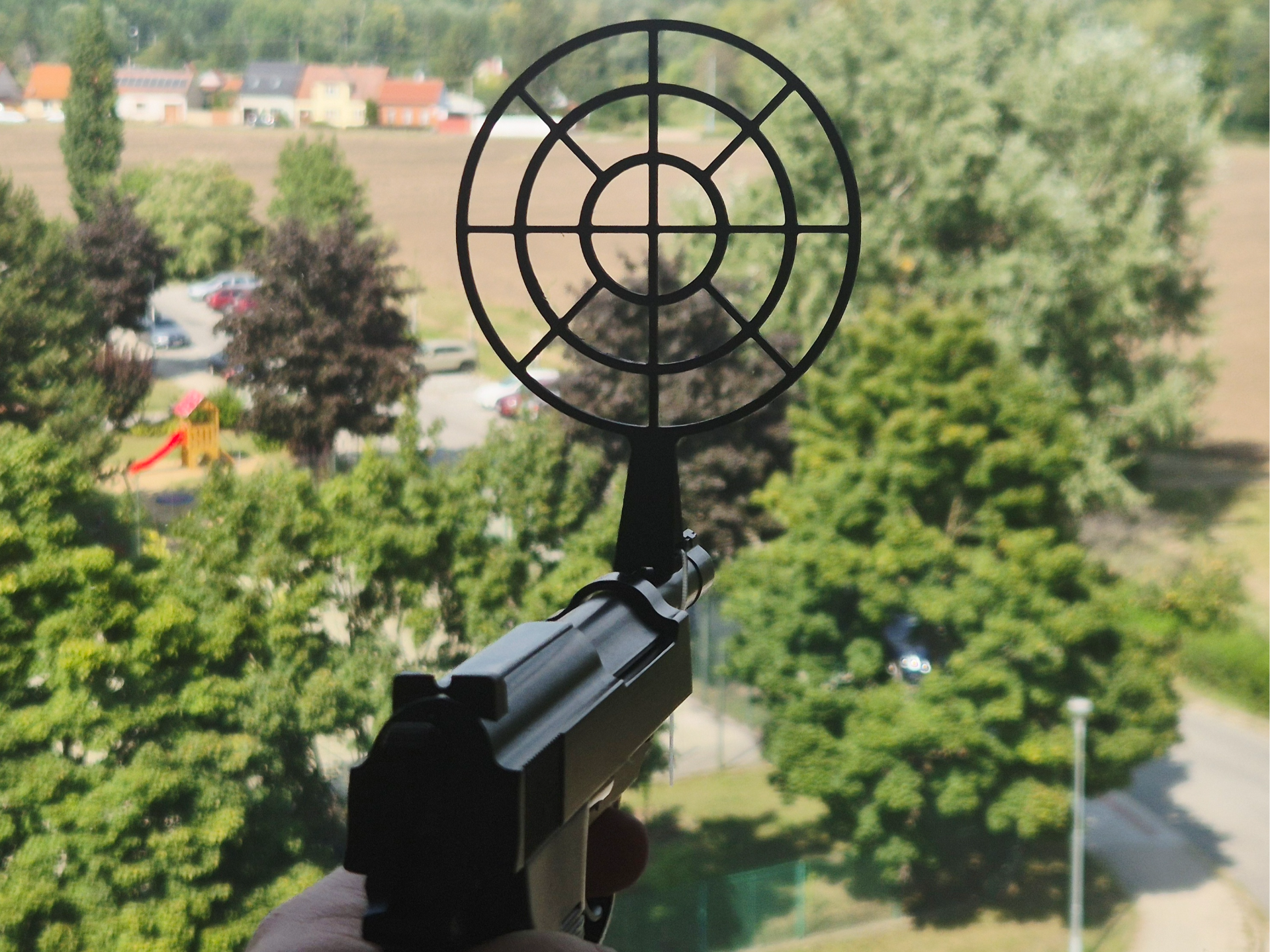 Anti Aircraft Spider Sight for universal use
