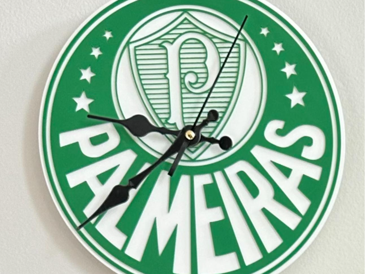 Palmeiras wallclock
