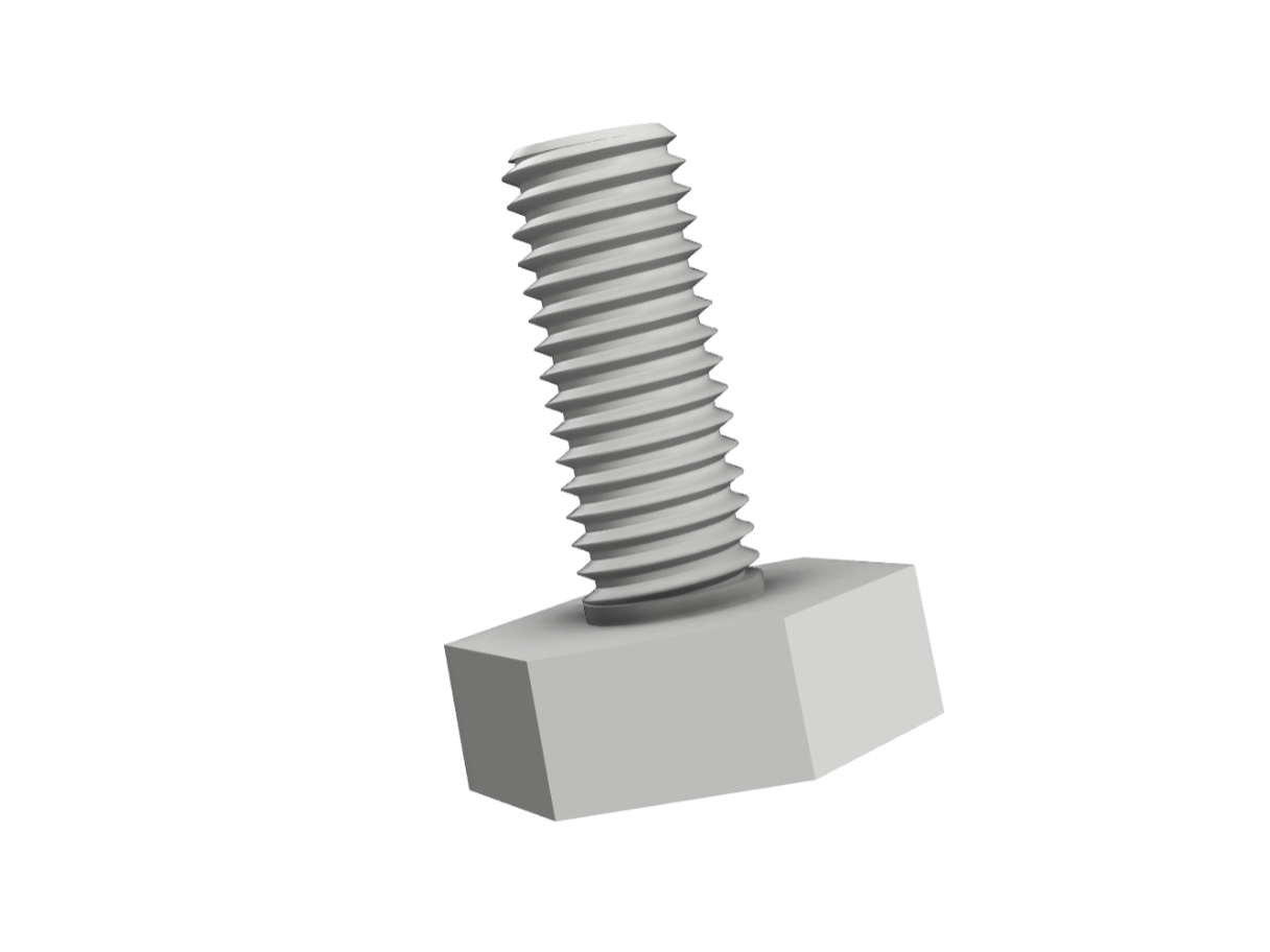 Bolt & Nut for the hydroponic tower foot