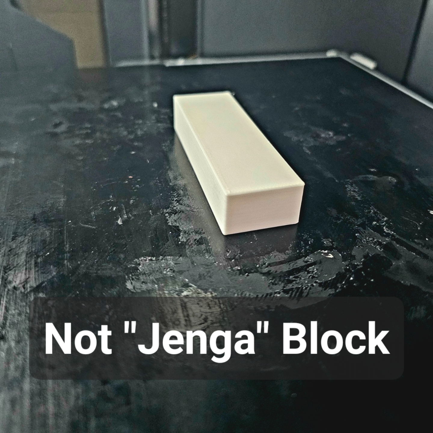 Not Jenga Blocks