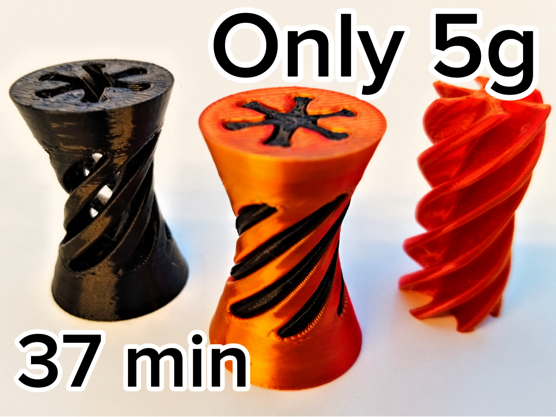 Fidget Spiral Sanduhr