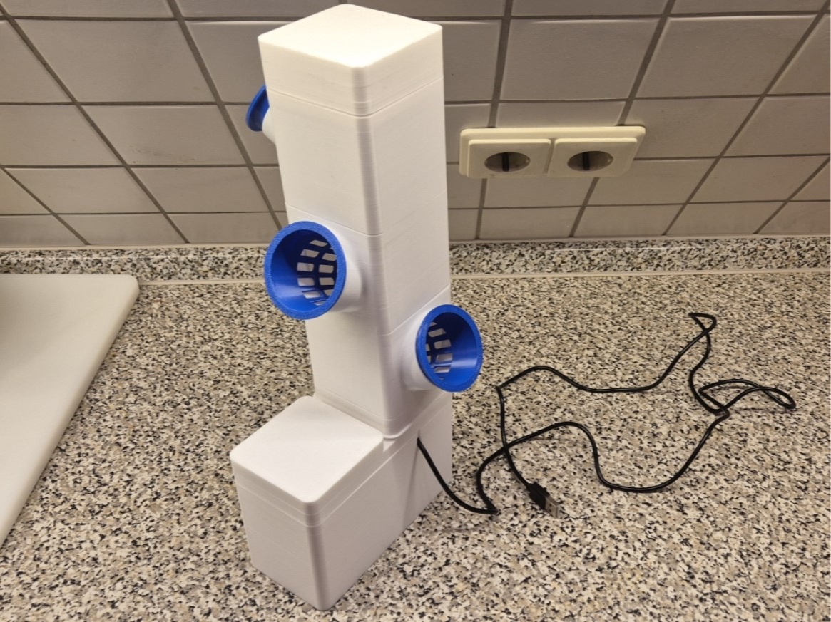 Small Modular Hydroponic Tower