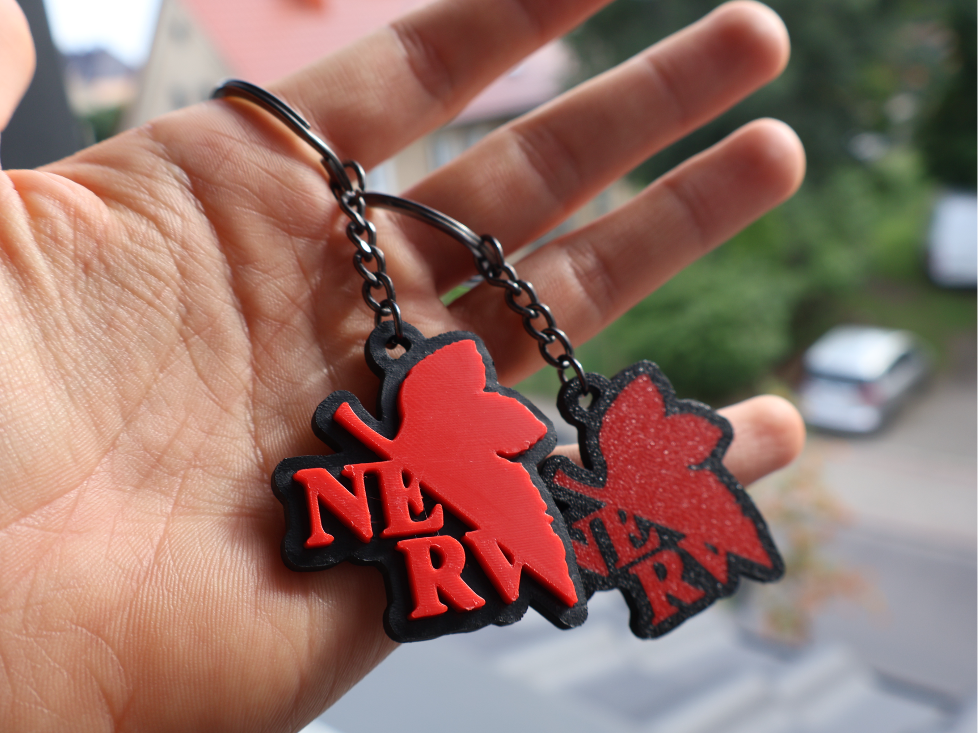 NERV Keychain Neon Genesis Evangelion
