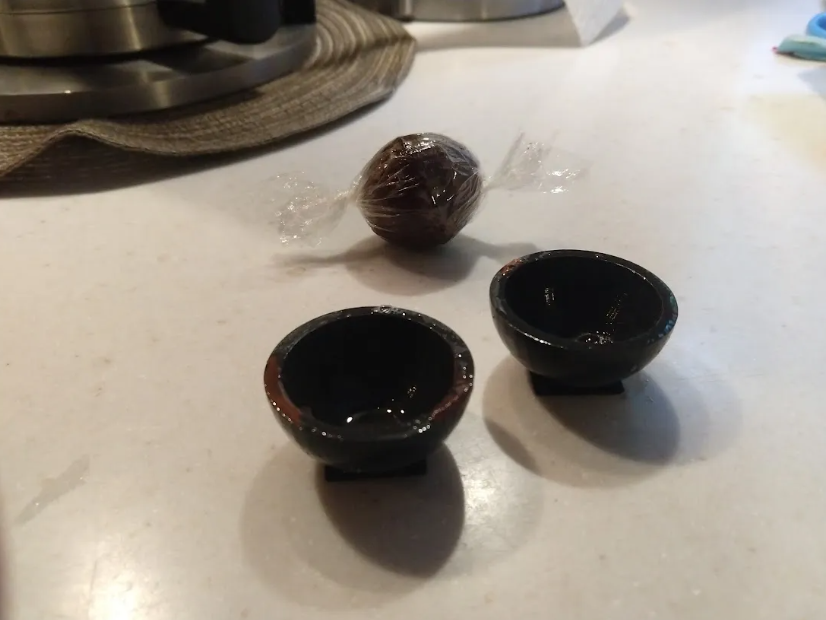 Chocolate ball molds