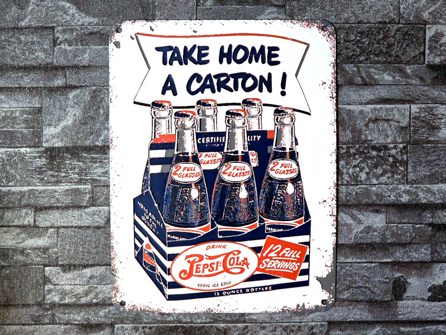 Hueforge vintage Pepsi-Cola