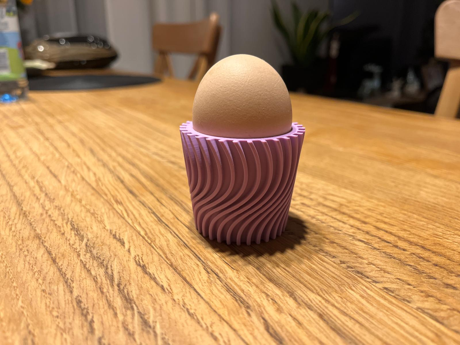 Modern Spiral Egg Cup