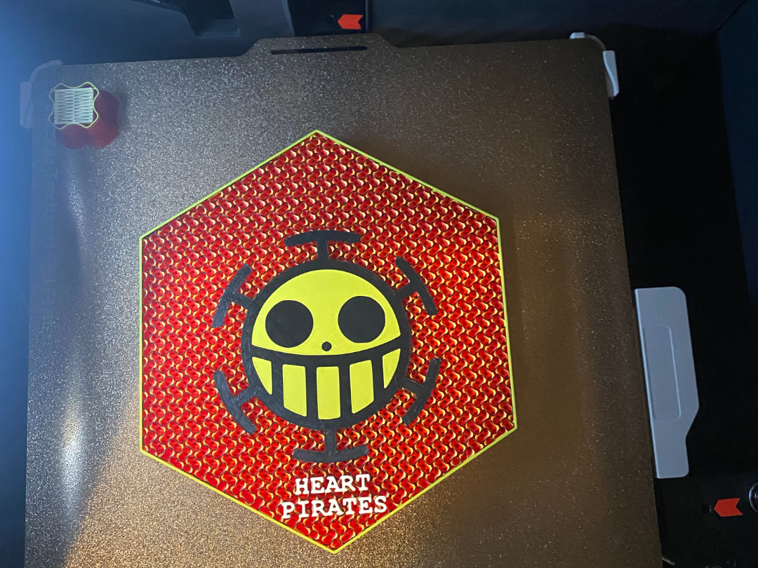 One Piece: Heart Pirates Jolly Rodger Hex Art
