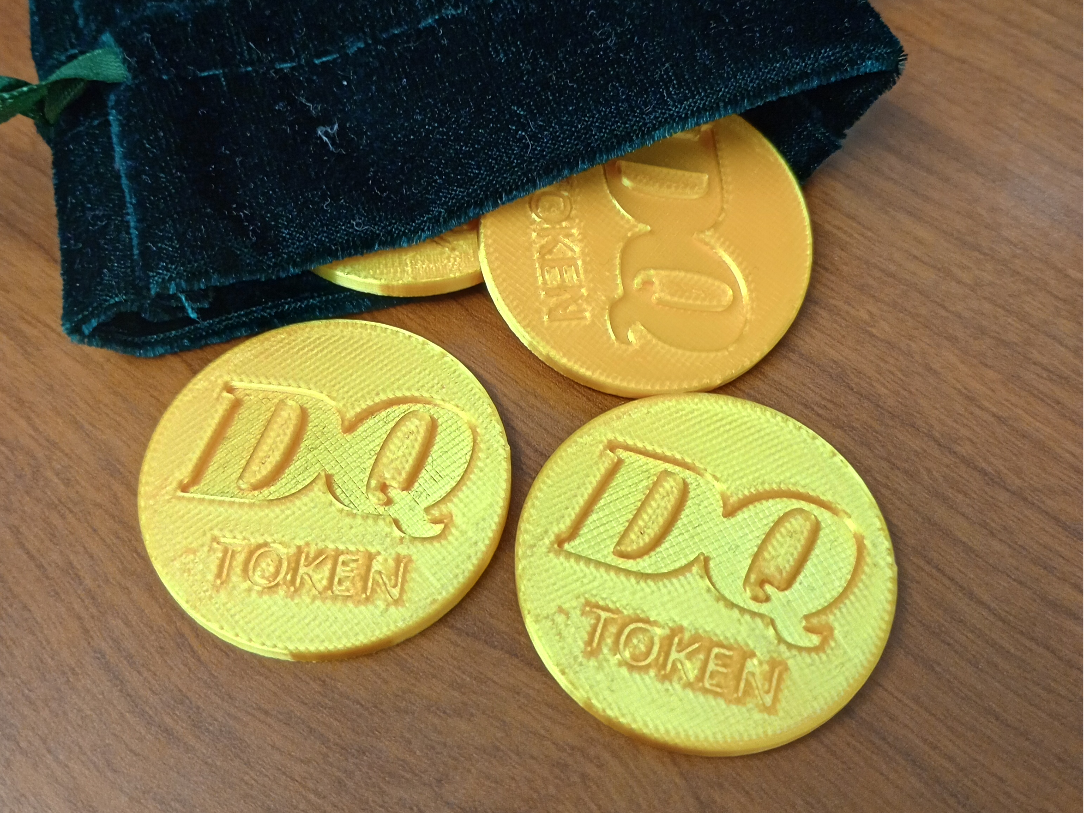 DQ Dairy Queen token coin