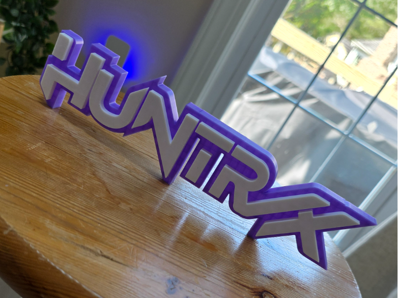 KPop Demon Hunters Huntrix Huntr/x Logo Stand