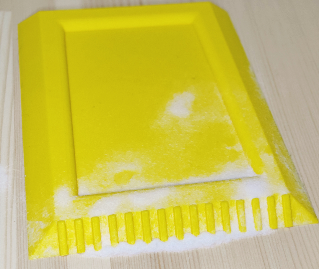 Flat ice scraper (no support)