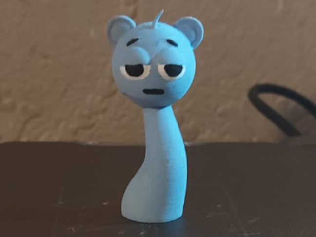 Sky AKA The Blue Sprunkie - character model