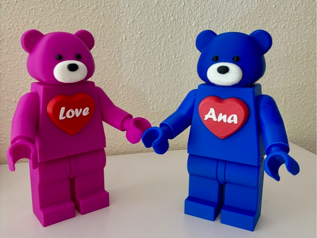 Brick Teddy Bear