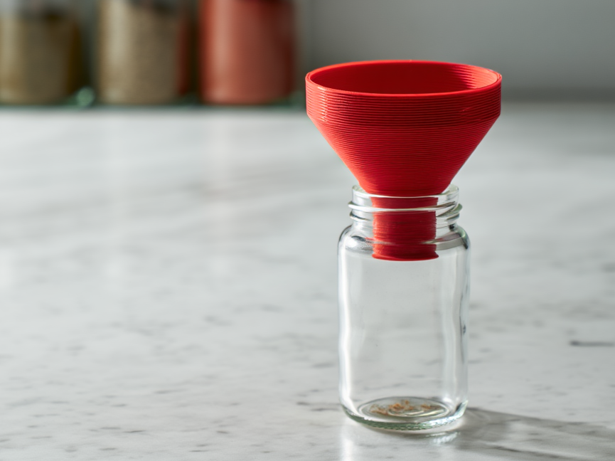 Funnel for IKEA GULDFISK & CITRONHAJ Spice Jars