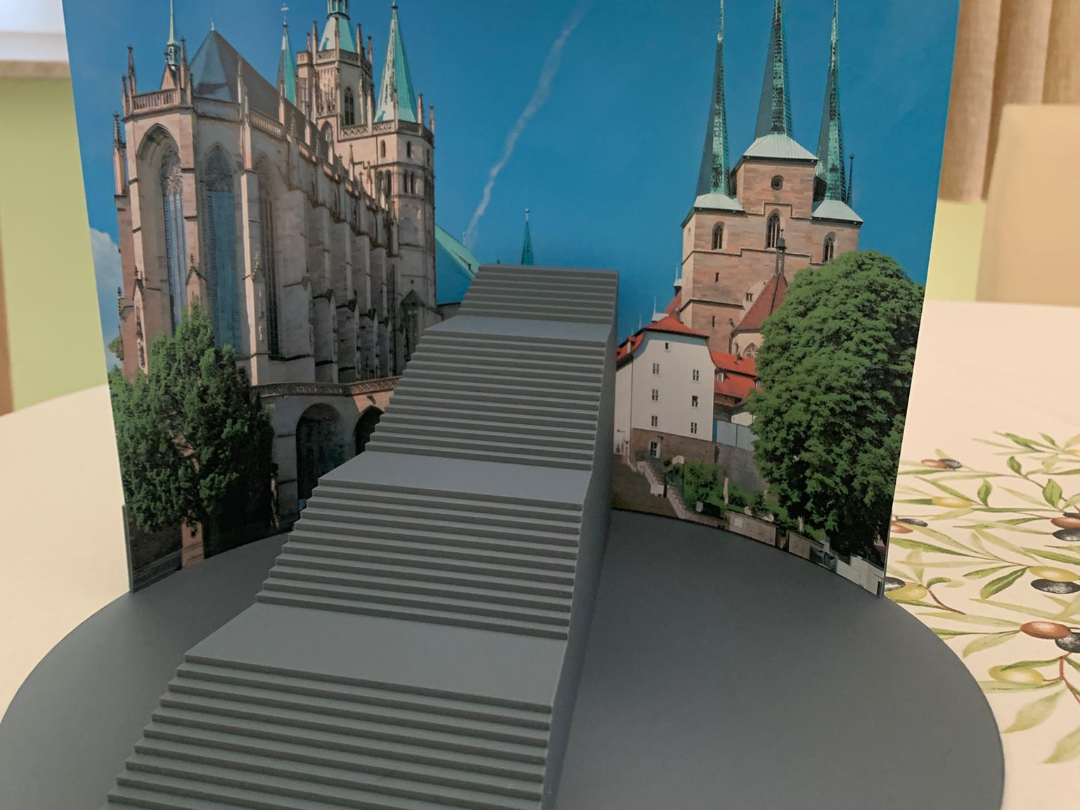 Domtreppe Erfurt Domstufen Geschenkdeko