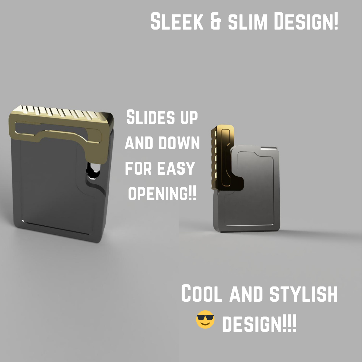 Sleek Jet-Wallet