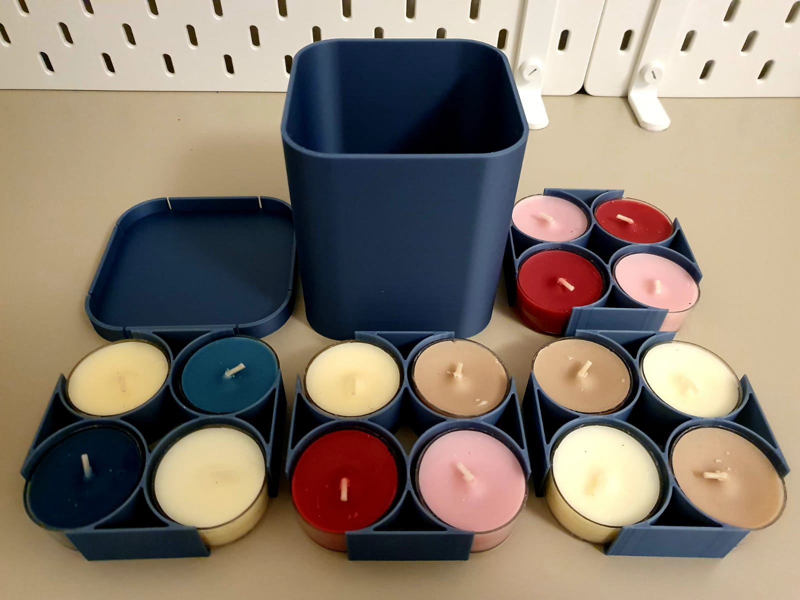 Tealight candle box (16x)