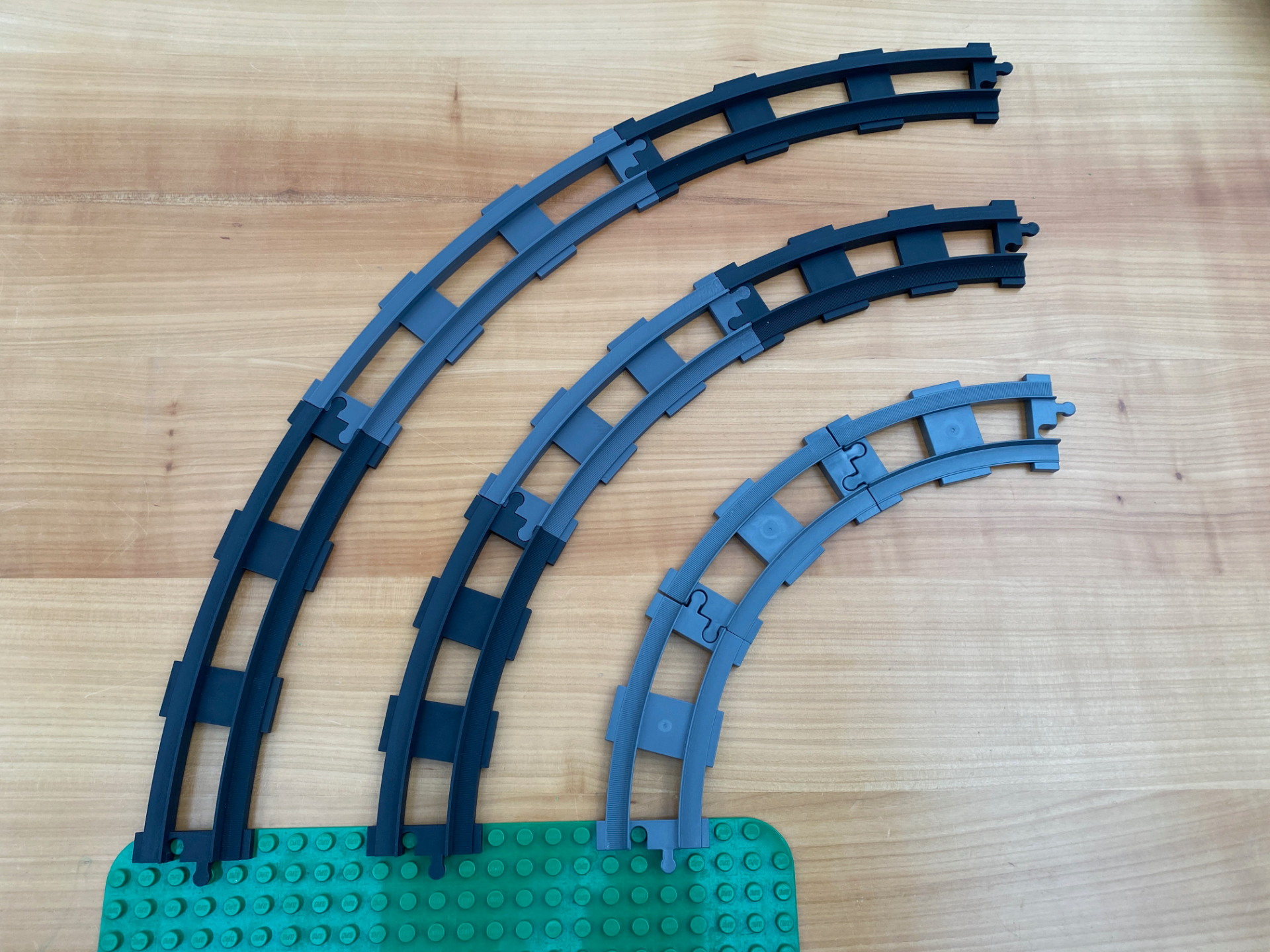 Duplo Schienen Radius 2 und 3