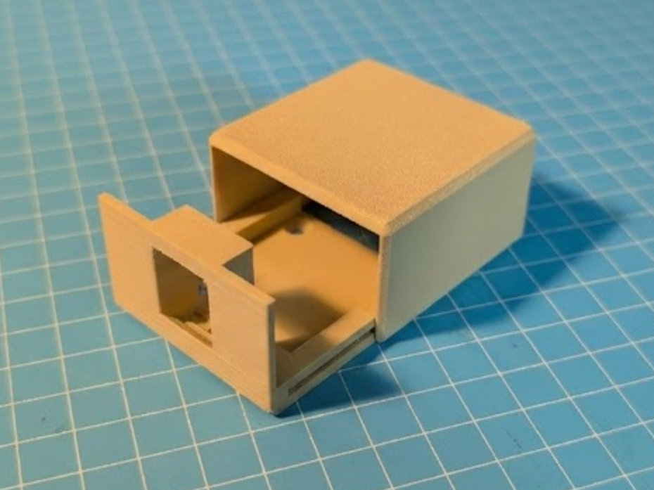 RJ45 Keystone Junction Box - Single Port, Mounted