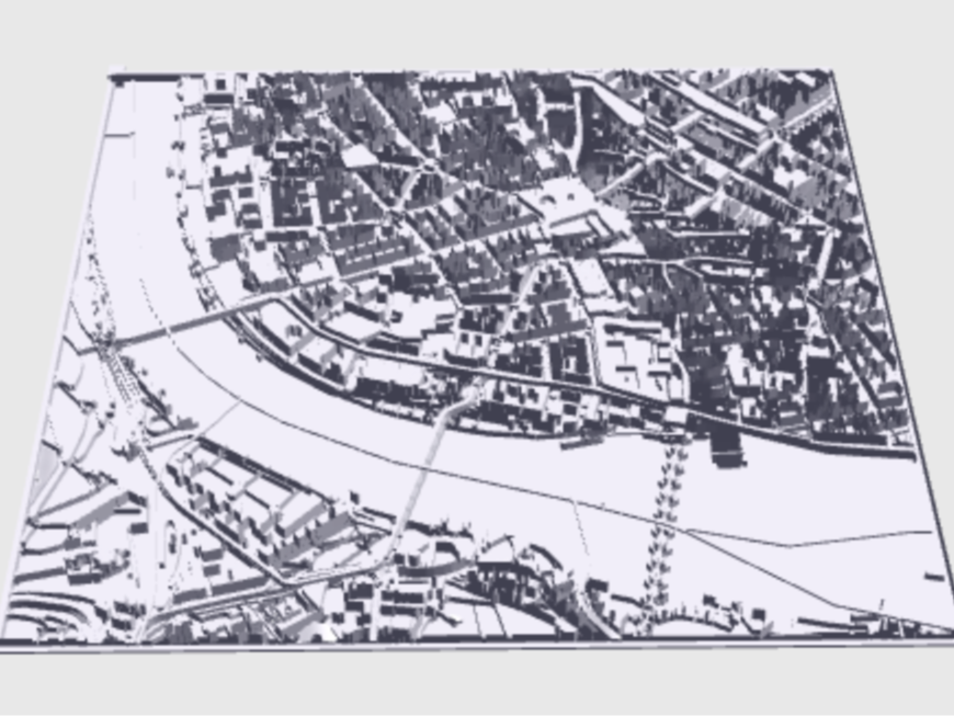 Prague city map/ Praha mapa města