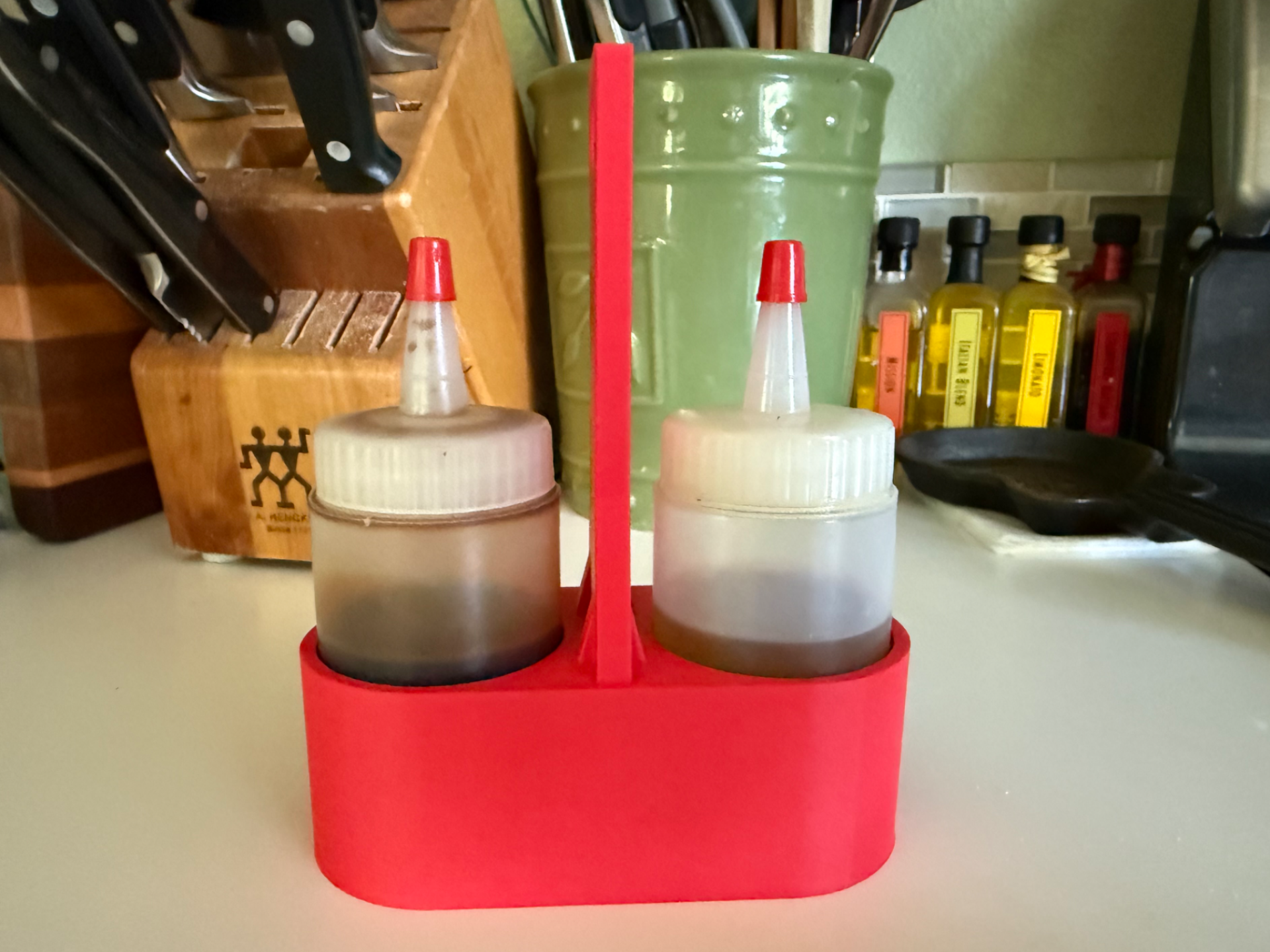 Oil and Vinegar caddy