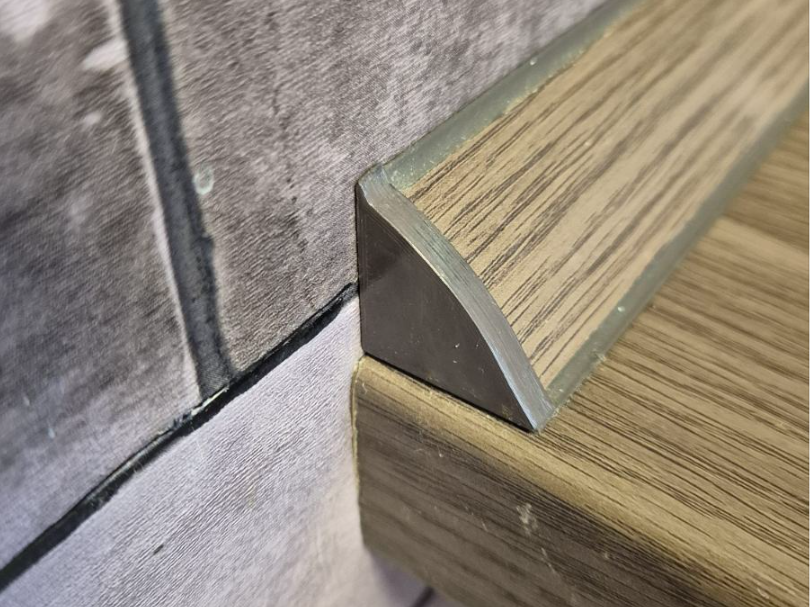 End Panel Cap for kitchen wall connection strip