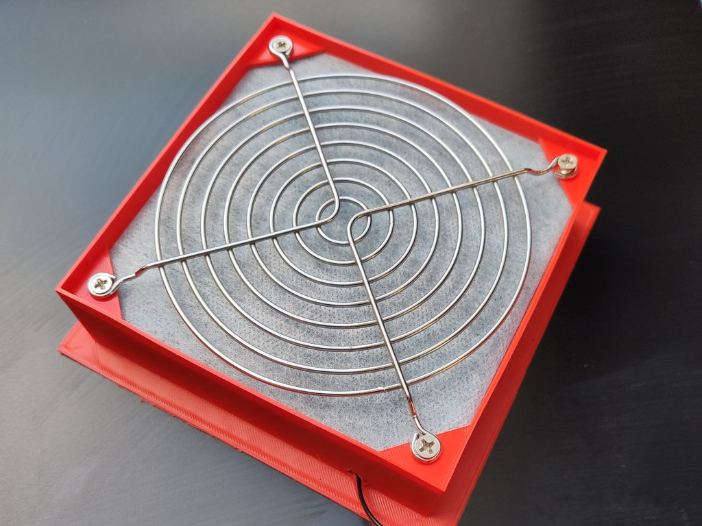 HEPA filter for 120mm fan