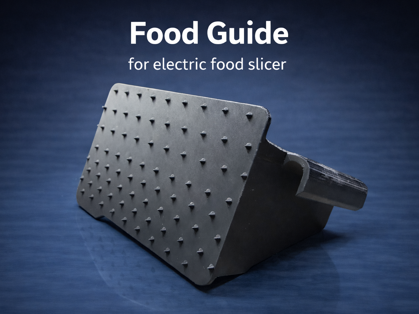 Food Pusher/Food Holder for Bread or Food Slicers