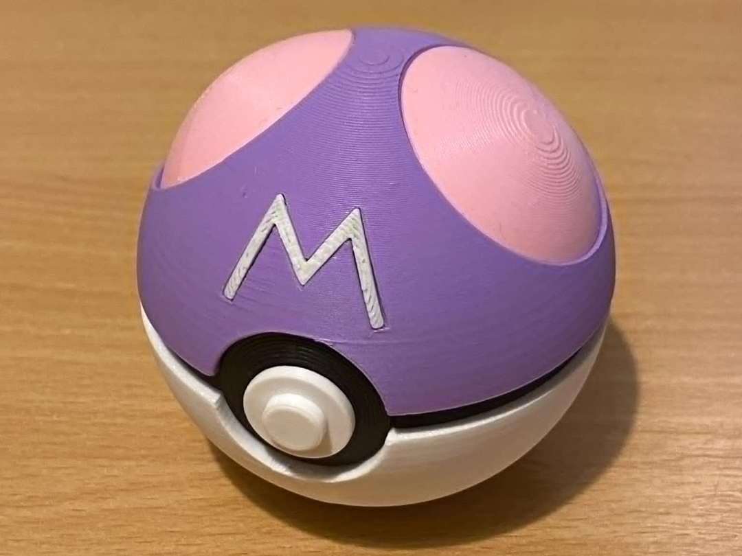 Master Ball Split model no AMS
