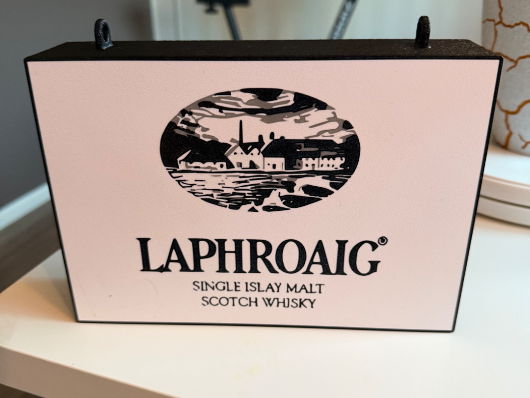 Laphroaig Sign White
