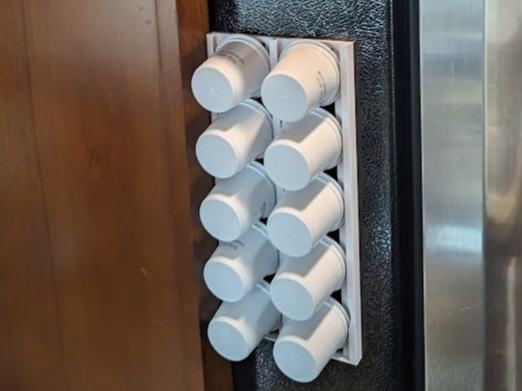 Low Profile Magnetic K Cup Holder