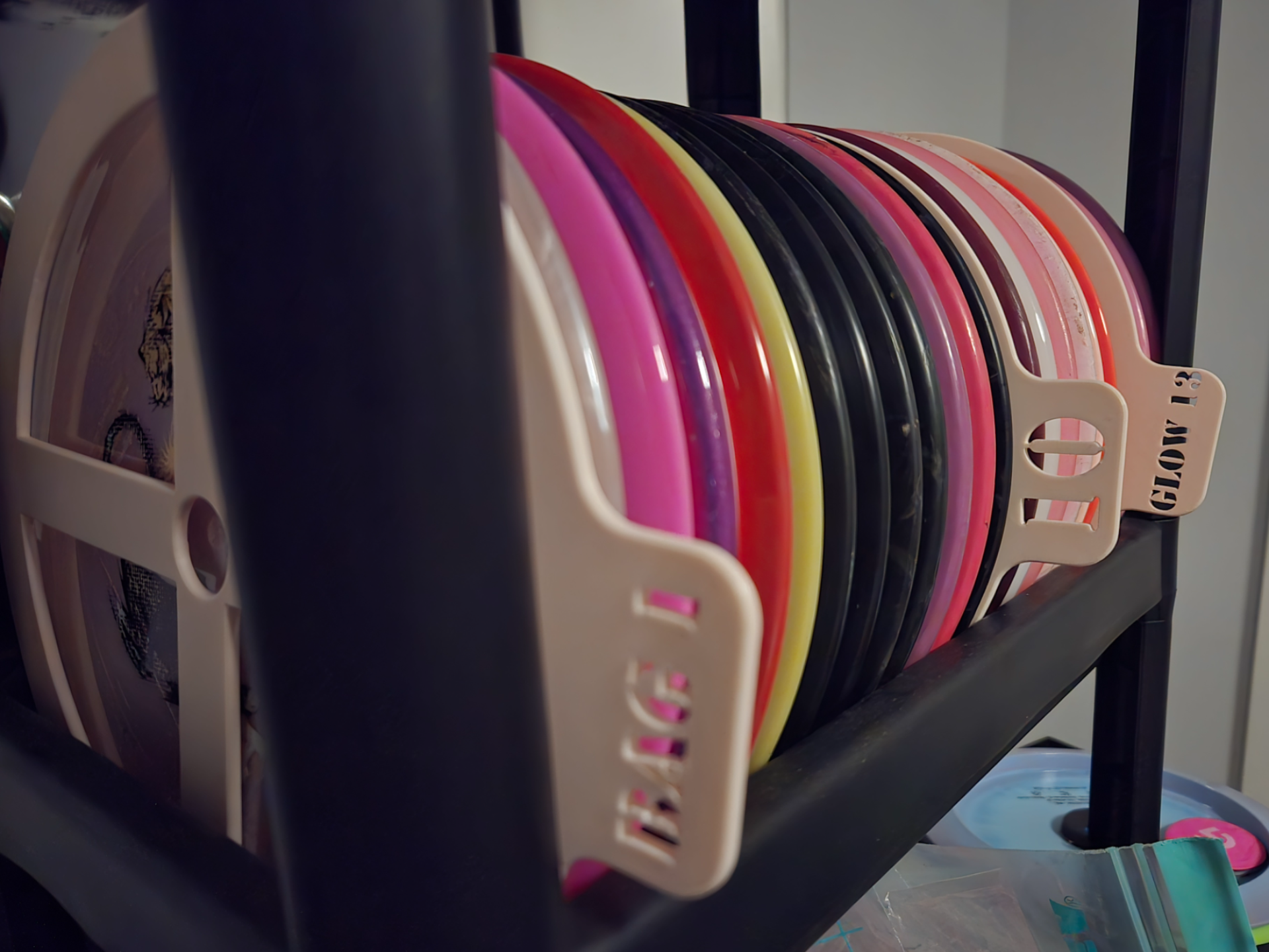 Disc golf Rack Devider (sort your discs)