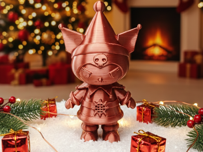 Kuromi de Noël débarque avec son style rebelle !