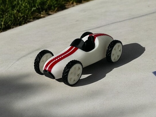 spinning wheel car stripe need ams