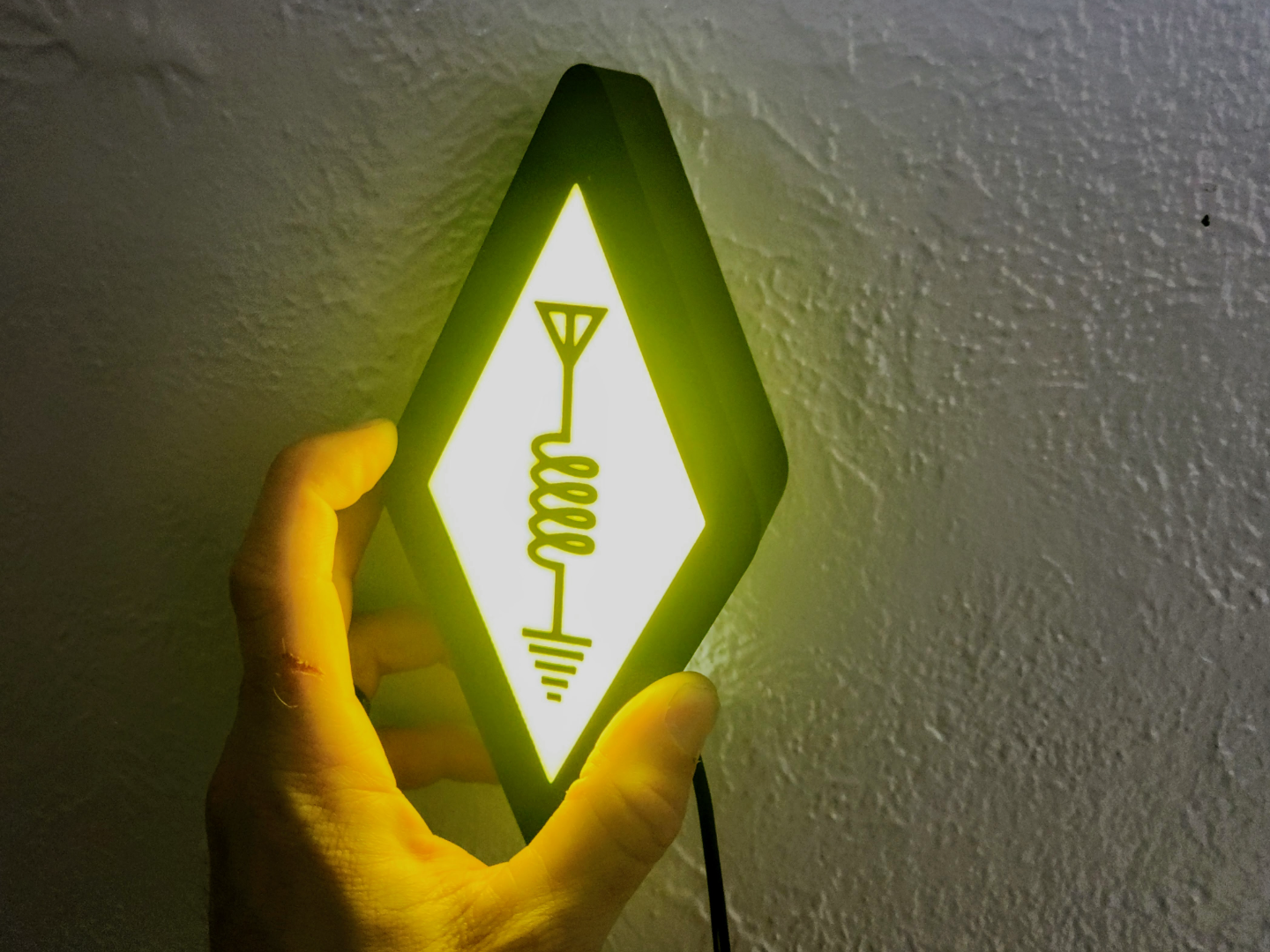 Ham Radio Symbol Light Box